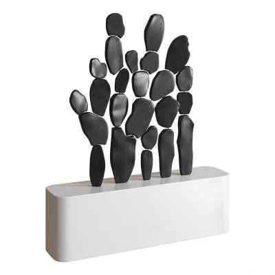 现代仙人掌雕塑